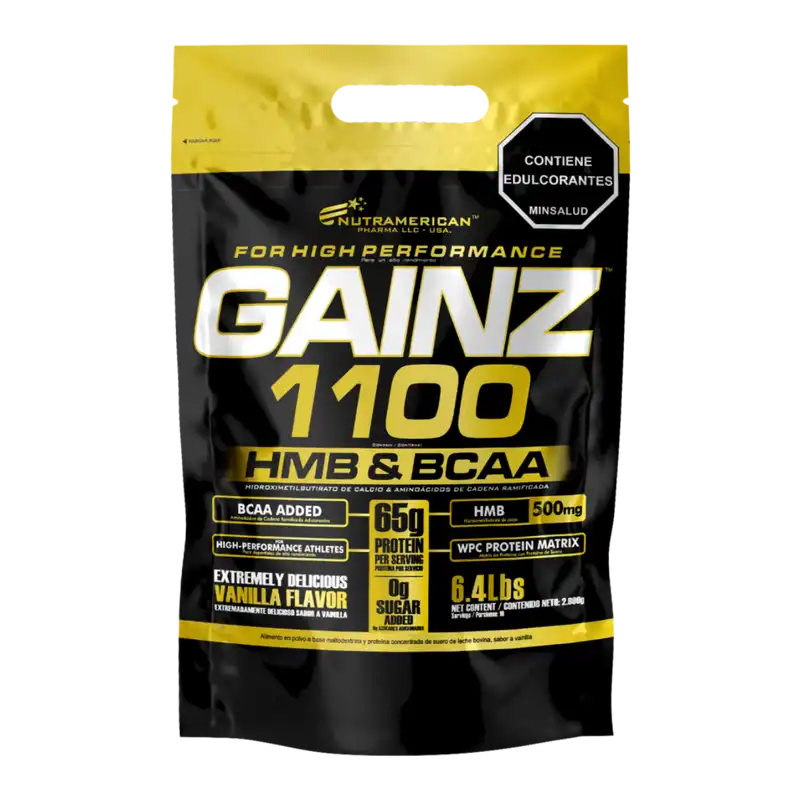 GAINZ 6 LB - HIPERCALÓRICA + HMB